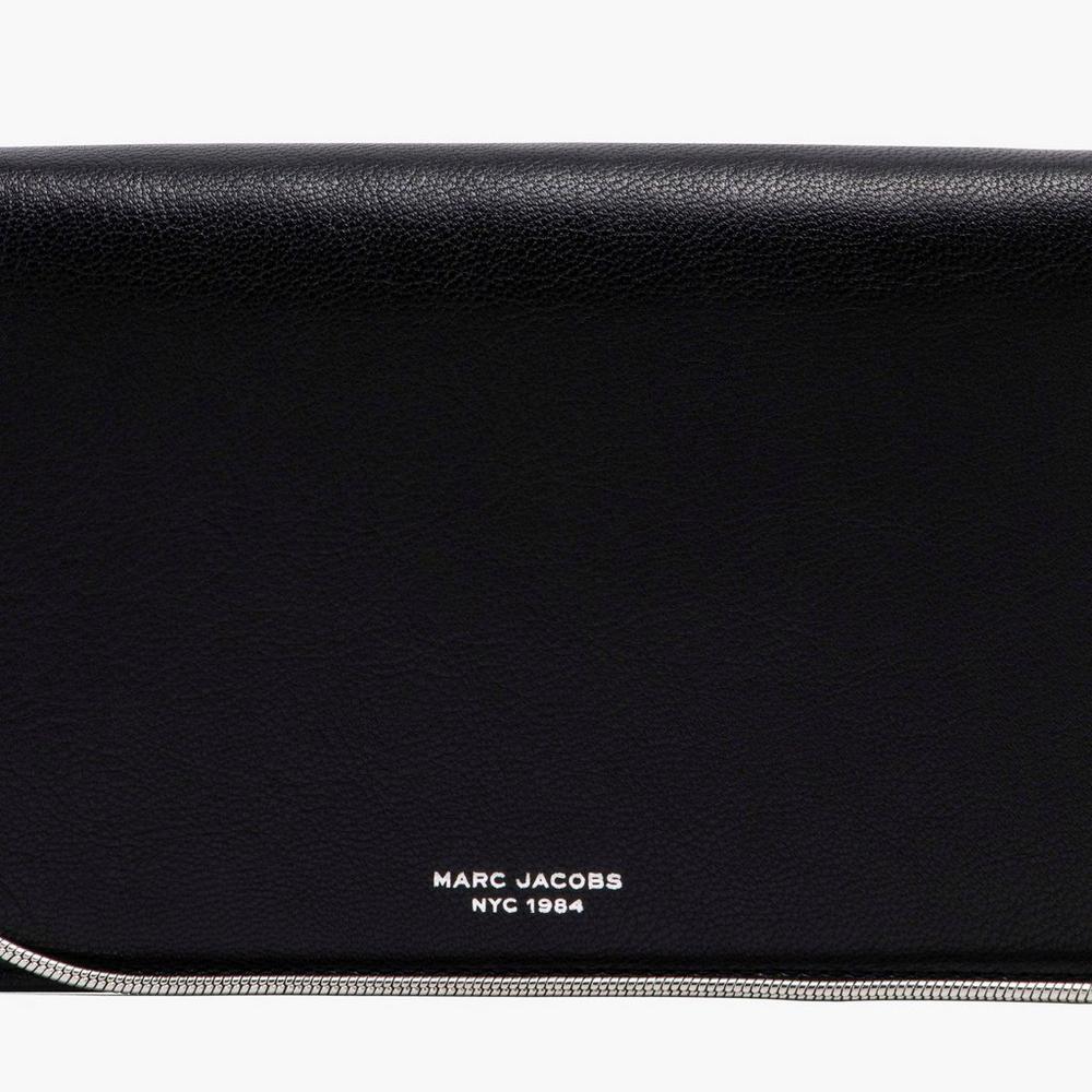 Marc Jacobs Slim 84 Women's Small Wallets Black  Australia |  SAX-016257