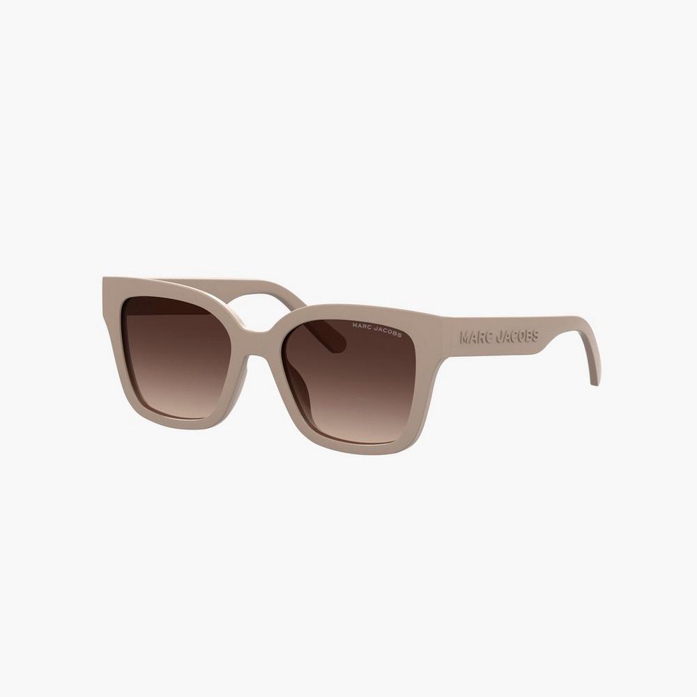 Marc Jacobs Square Women\'s Sunglasses Beige  Australia |  JQO-087263