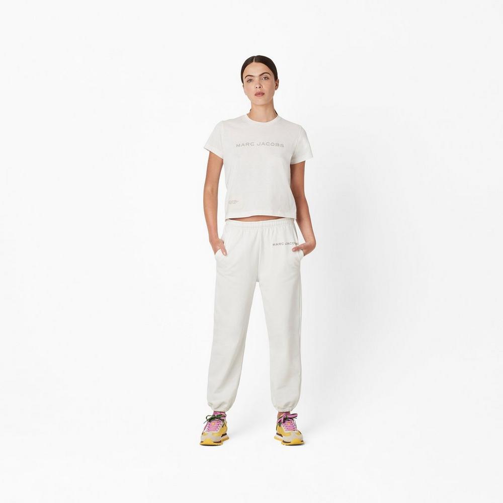 Marc Jacobs Sweatpant Women's Pant White  Australia |  UVG-485913