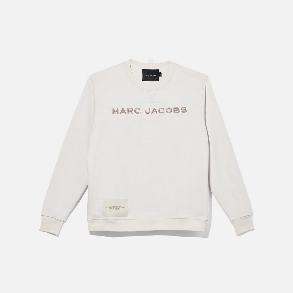 Marc Jacobs Sweatshirt Women\'s Sweater White  Australia |  OTG-651827