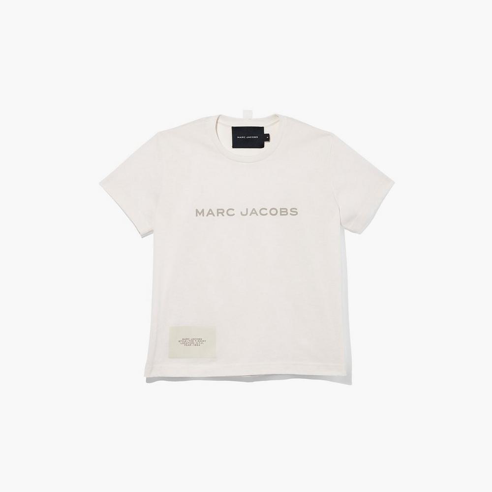 Marc Jacobs T-Shirt Women\'s T-Shirt White  Australia |  WQK-391460