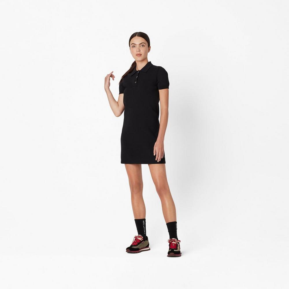 Marc Jacobs Tennis Women's Dress Black  Australia |  MDI-537801