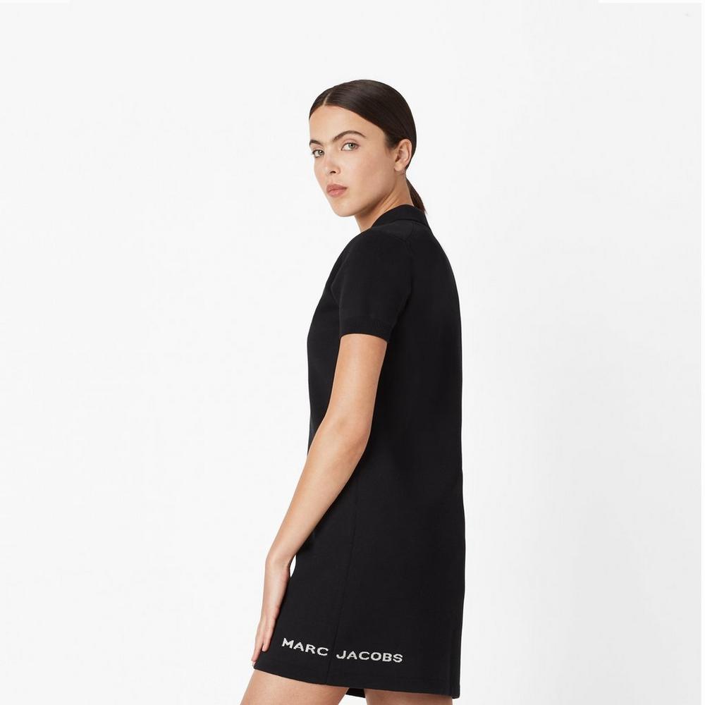 Marc Jacobs Tennis Women's Dress Black  Australia |  MDI-537801