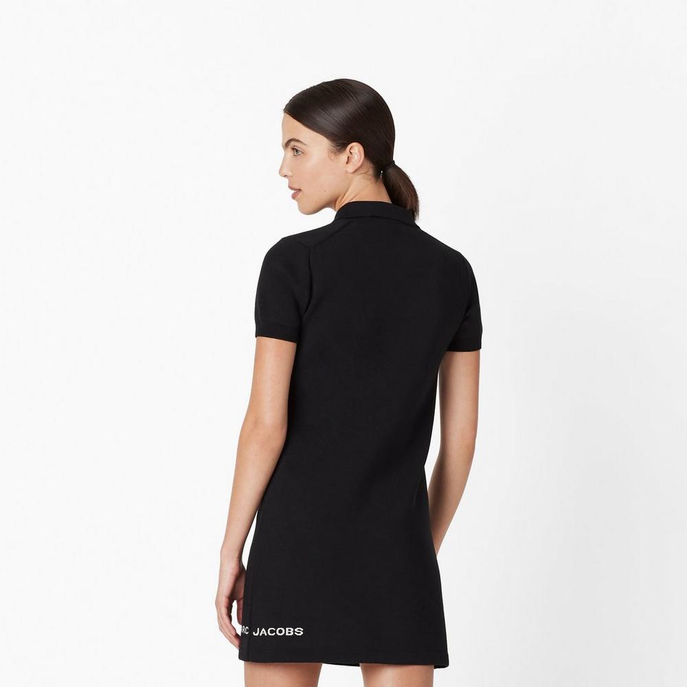 Marc Jacobs Tennis Women's Dress Black  Australia |  MDI-537801