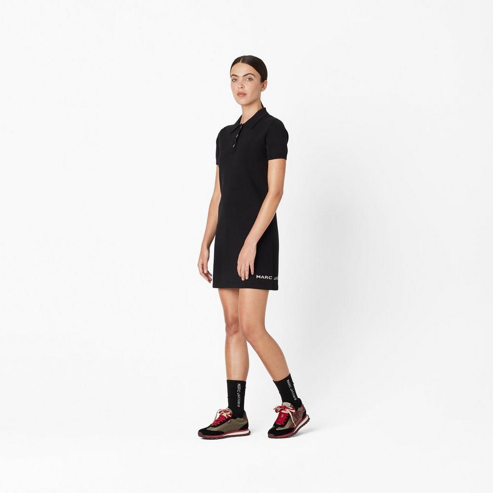 Marc Jacobs Tennis Women's Dress Black  Australia |  MDI-537801