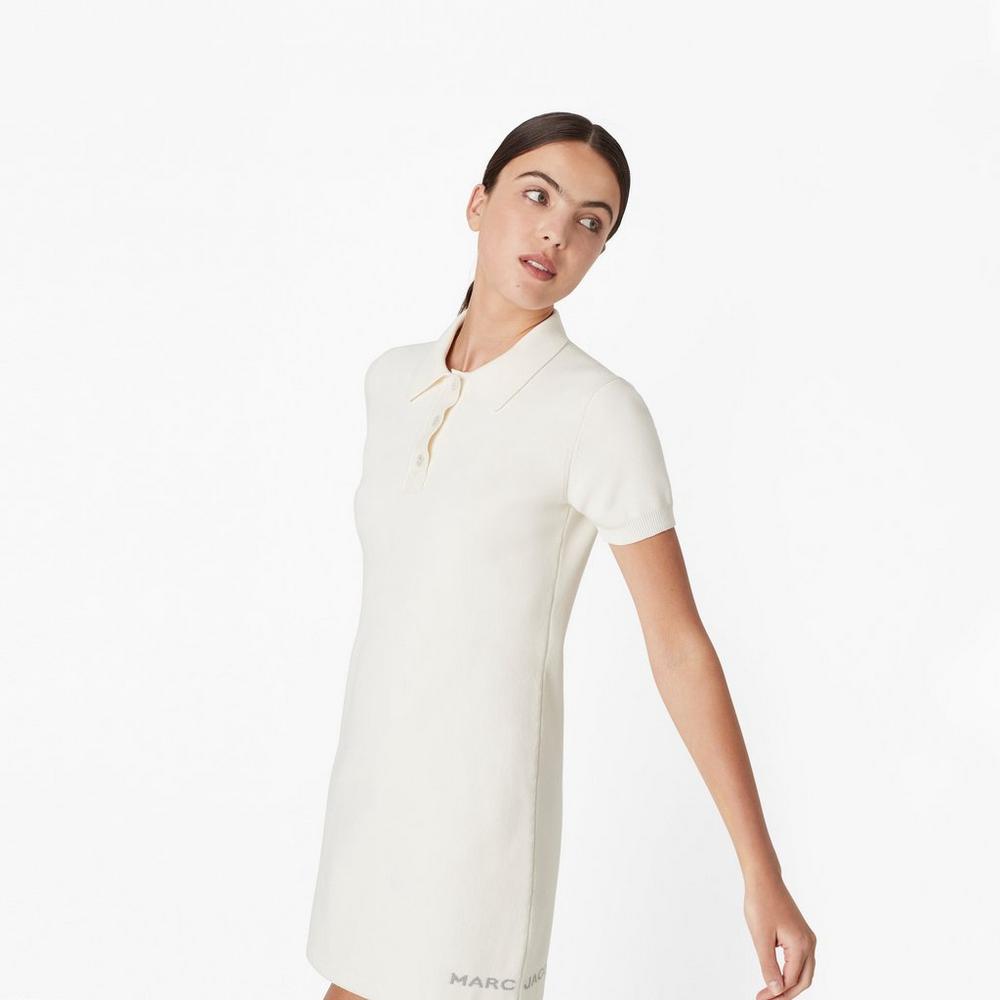 Marc Jacobs Tennis Women's Dress White  Australia |  FCS-573219