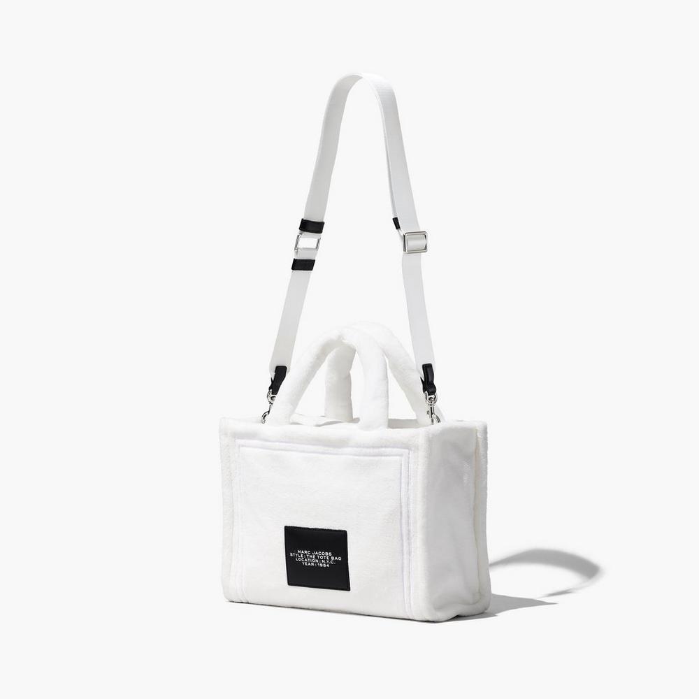 Marc Jacobs Terry Medium Women's Tote Bag White  Australia |  GCV-254068