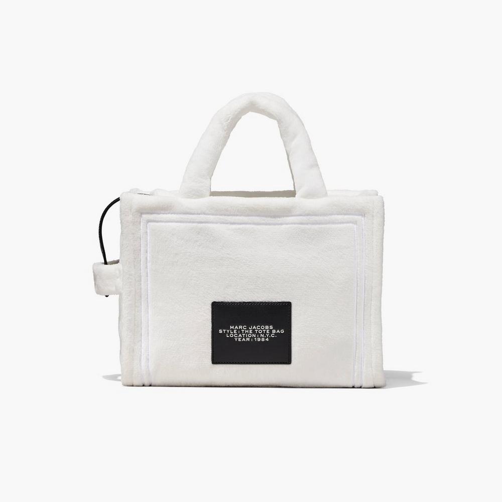 Marc Jacobs Terry Medium Women's Tote Bag White  Australia |  GCV-254068