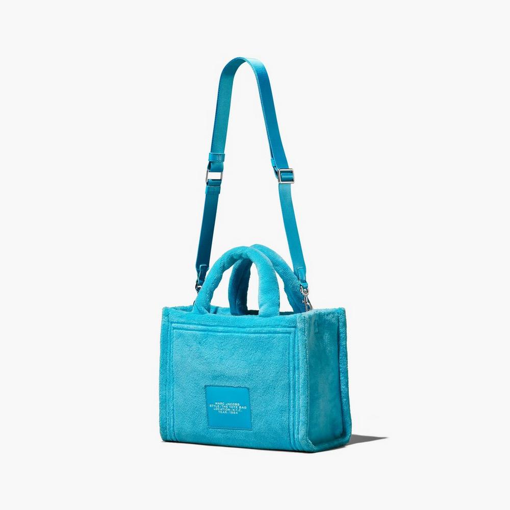 Marc Jacobs Terry Medium Women's Tote Bag Darkturquoise  Australia |  VJL-825437