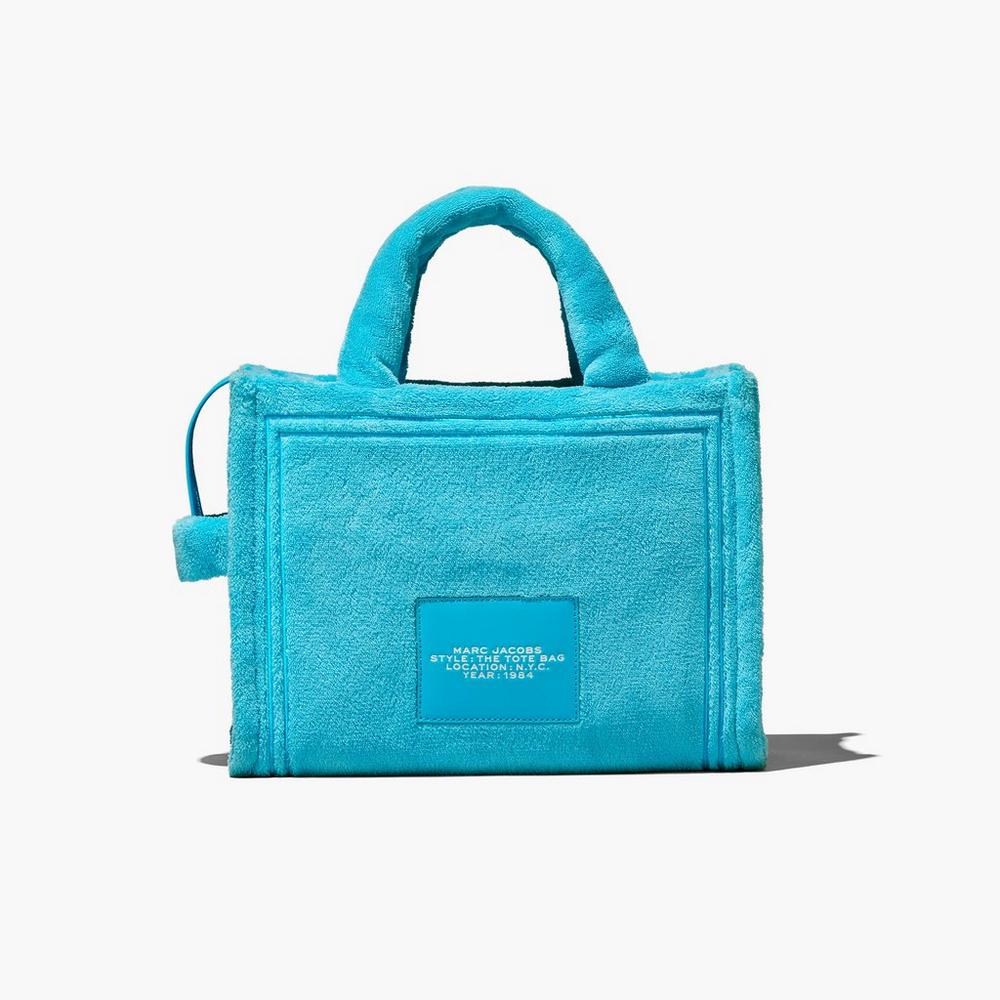 Marc Jacobs Terry Medium Women's Tote Bag Darkturquoise  Australia |  VJL-825437