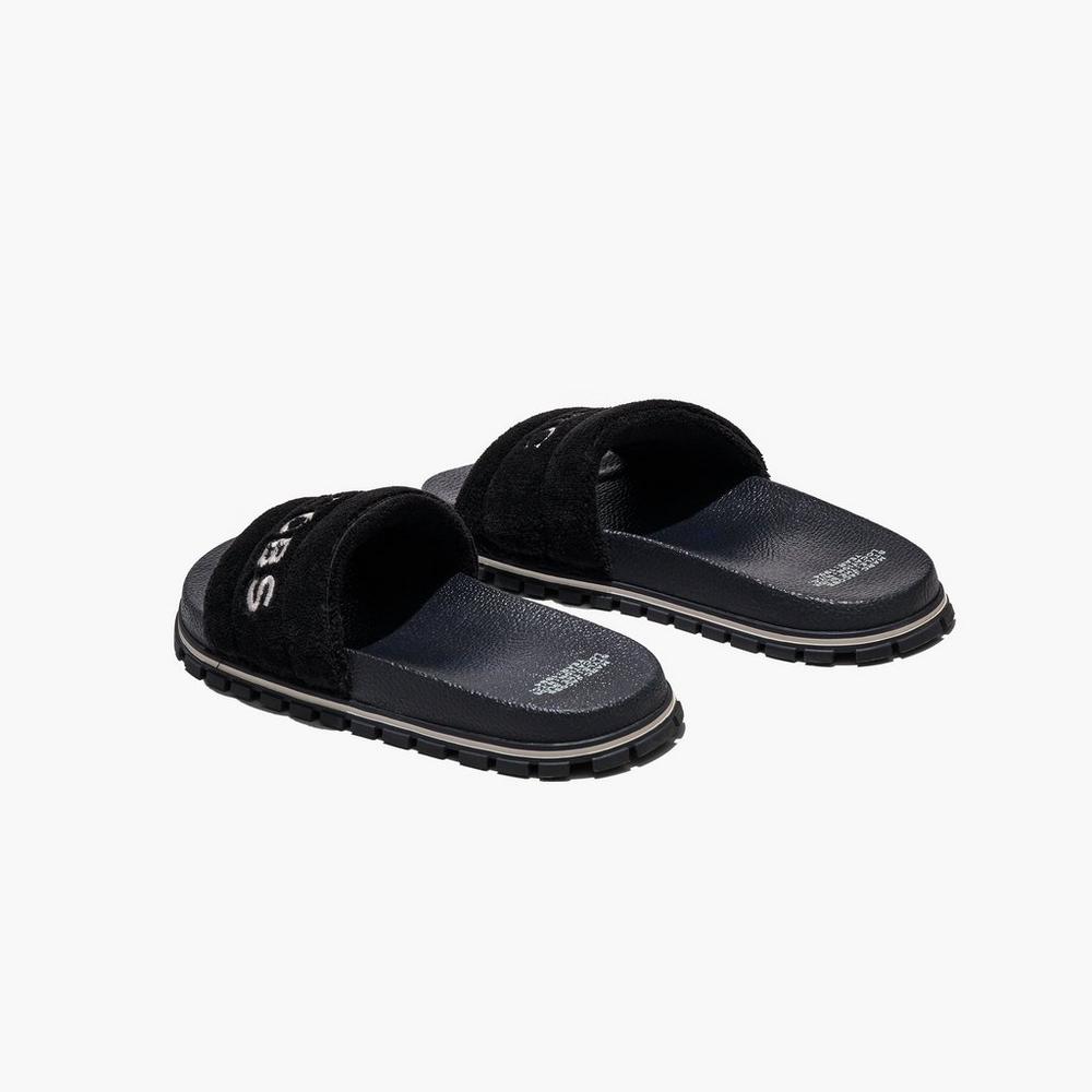 Marc Jacobs Terry Women's Slide Black  Australia |  SXG-086354