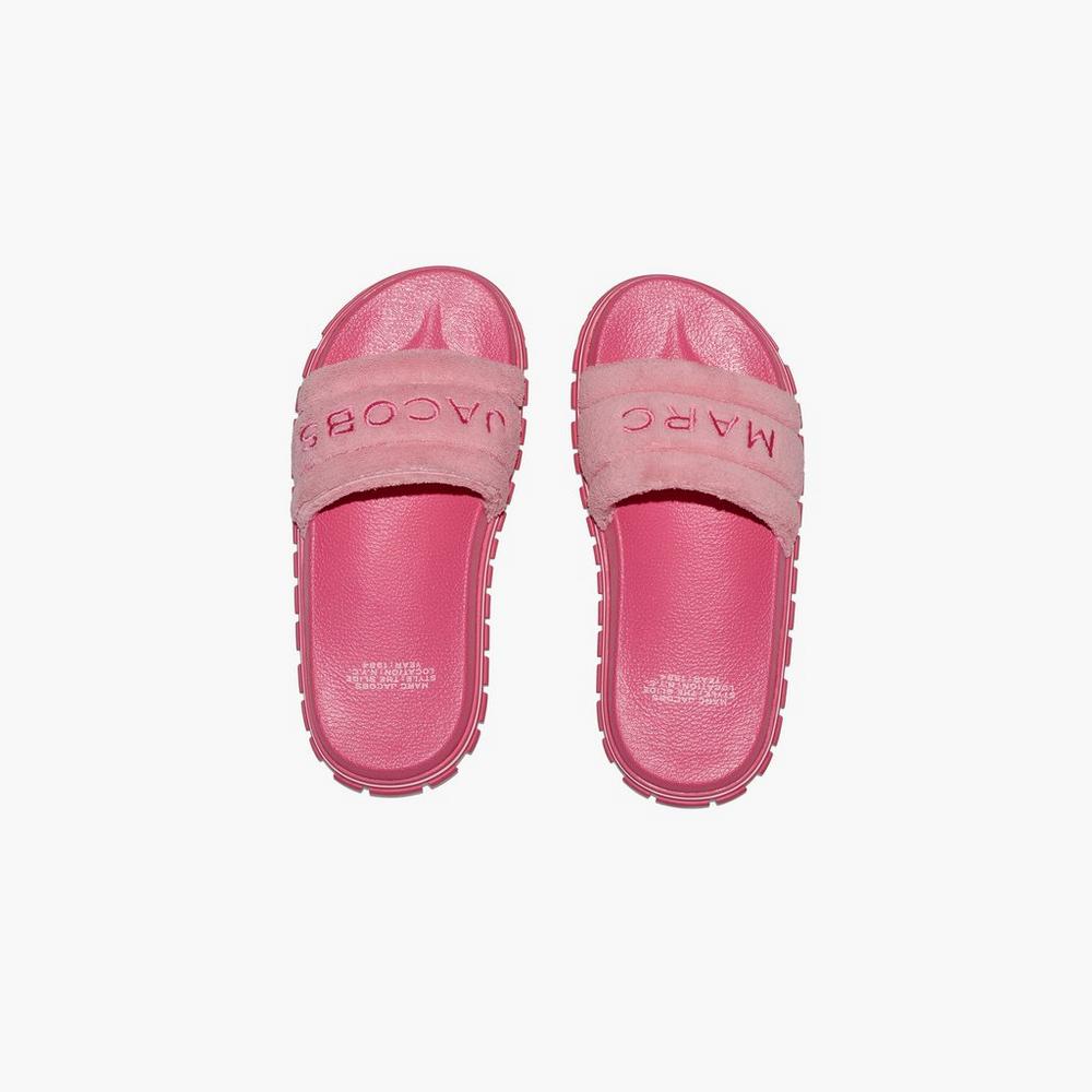 Marc Jacobs Terry Women's Slide Quartz Pink  Australia |  CJT-163408