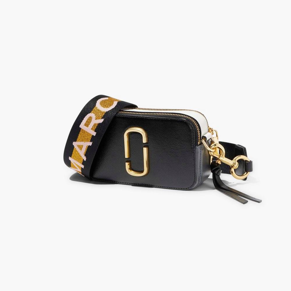 Marc Jacobs The Women's Crossbody Bags New Black Multicolor  Australia |  ANM-750261