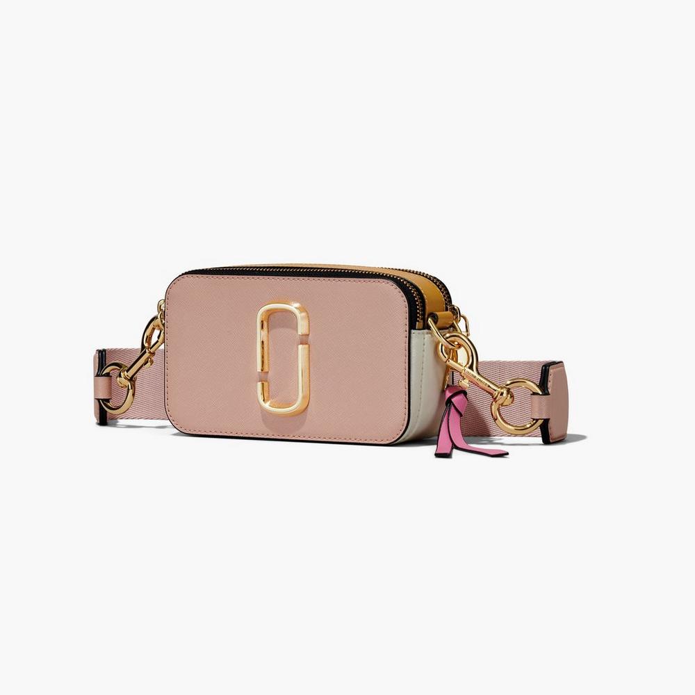 Marc Jacobs The Women's Crossbody Bags Rose Multicolor  Australia |  EJZ-321807