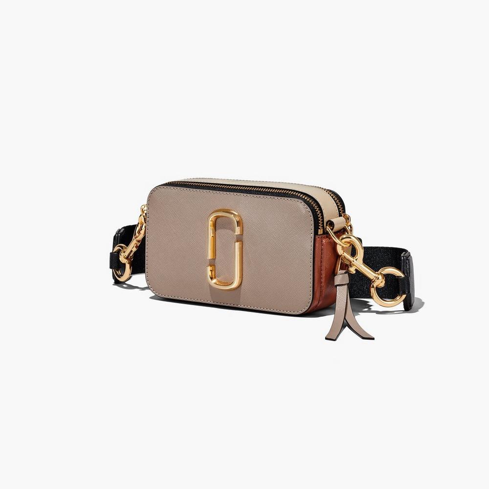 Marc Jacobs The Women's Snapshot Cement Brown Multicolor  Australia |  EKV-281975