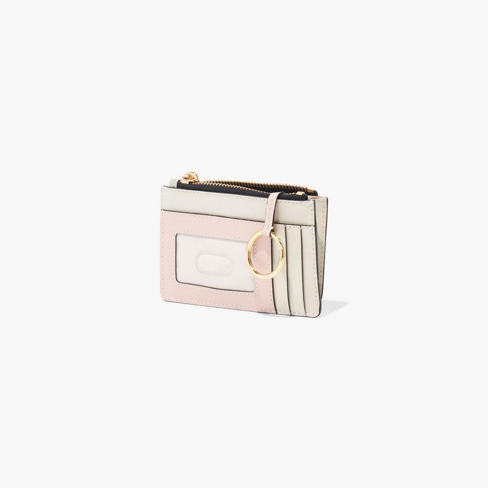 Marc Jacobs Top Zip Multi Wallet Women's Snapshot Dust Multicolor Grey  Australia |  XEB-624380