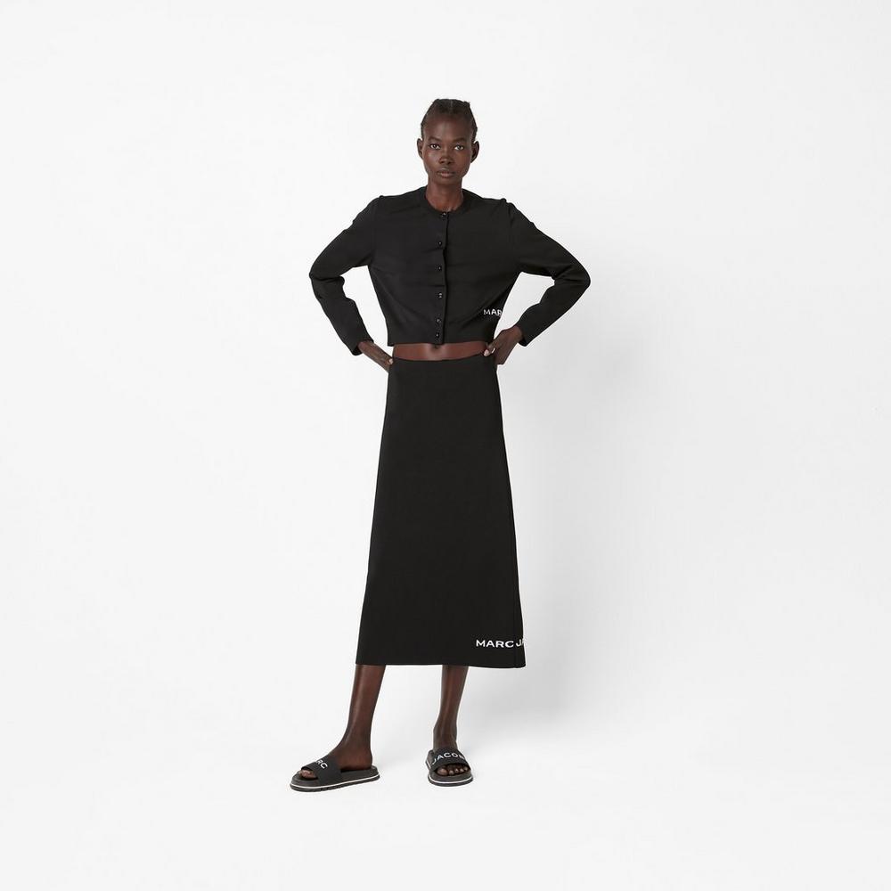 Marc Jacobs Tube Women's Skirt Black  Australia |  VOX-254316