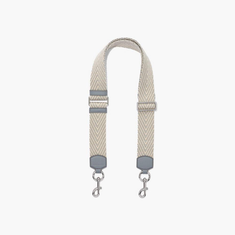 Marc Jacobs Arrow Webbing Women's Strap Wolf Grey Multicolor Australia | SGN-935486