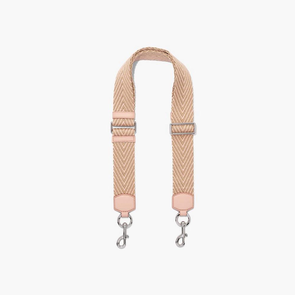 Marc Jacobs Arrow Webbing Women's Strap Rose Multicolor Australia | WIK-257104