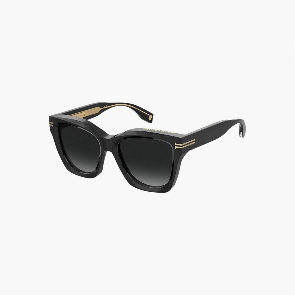 Marc Jacobs Icon Edge Oversized Square Women's Sunglasses Black Australia | HCT-186372