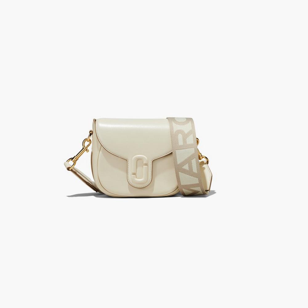 Marc Jacobs J Marc Small Women's Crossbody Bags Cloud White Australia | FNA-381674