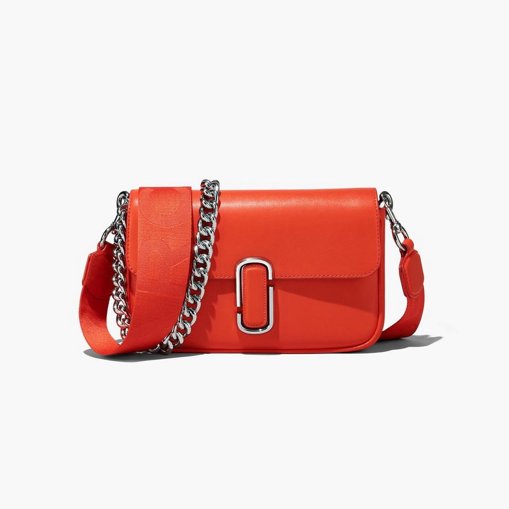 Marc Jacobs J Marc Soft Women's Shoulder Bag Electric Orange Australia | CHI-359268