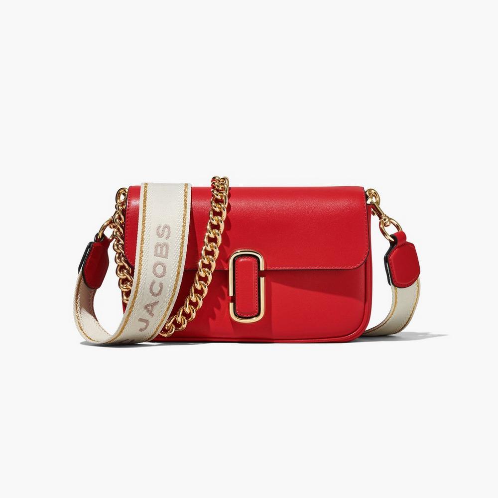 Marc Jacobs J Marc Soft Women's Shoulder Bag True Red Australia | HDW-278630