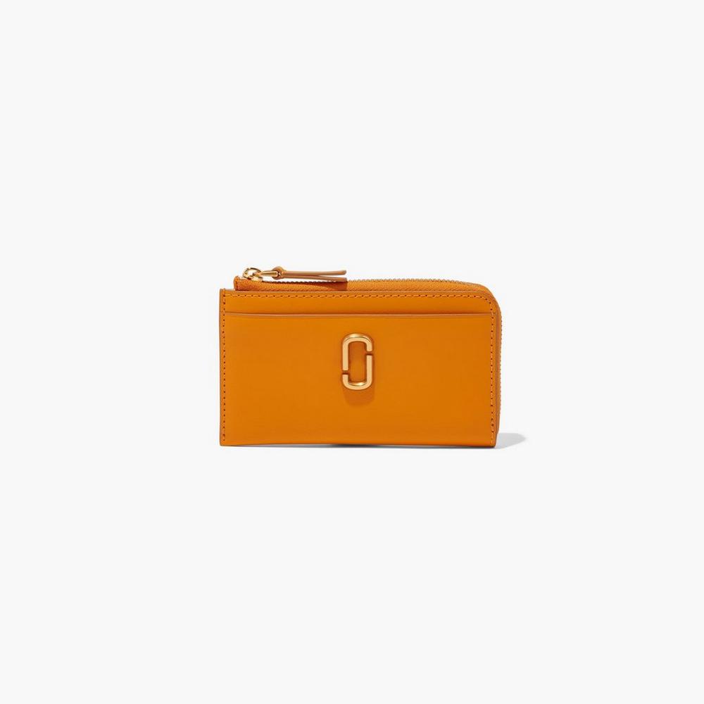 Marc Jacobs J Marc Top Zip Multi Women's Small Wallets Darkorange Australia | YMK-703584