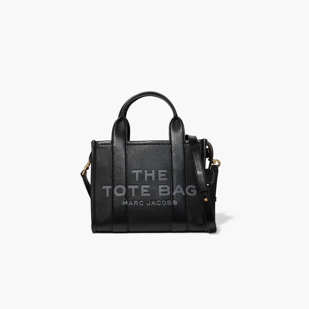 Marc Jacobs Leather Women's Mini Bag Black Australia | VJI-805317