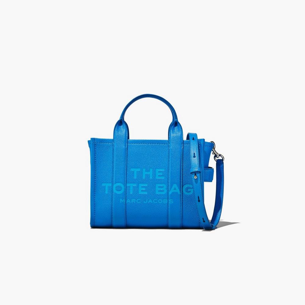 Marc Jacobs Leather Women's Mini Bag Blue Sea Australia | IDB-841725