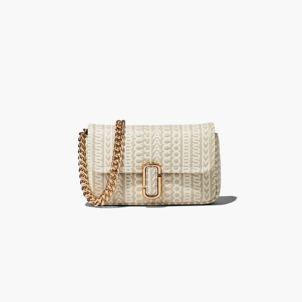 Marc Jacobs Monogram J Marc Women's Mini Bag Khaki Australia | LIM-764920