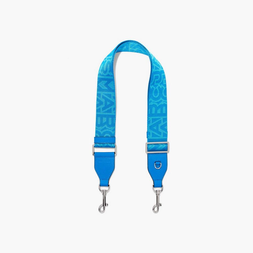 Marc Jacobs Monogram Utility Webbing Women's Strap Deepskyblue Multicolor Australia | KSW-837652