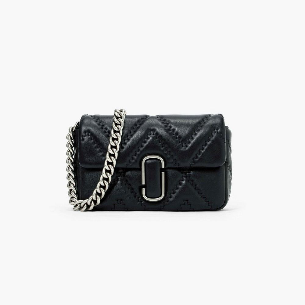 Marc Jacobs Quilted Leather J Marc Women's Shoulder Bag Black Australia | KDH-935074