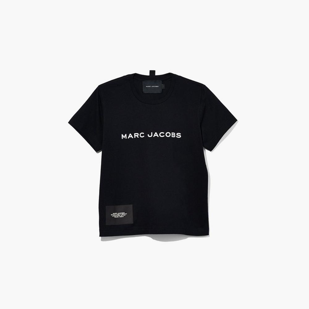 Marc Jacobs T-Shirt Women's T-Shirt Black Australia | FUW-163489