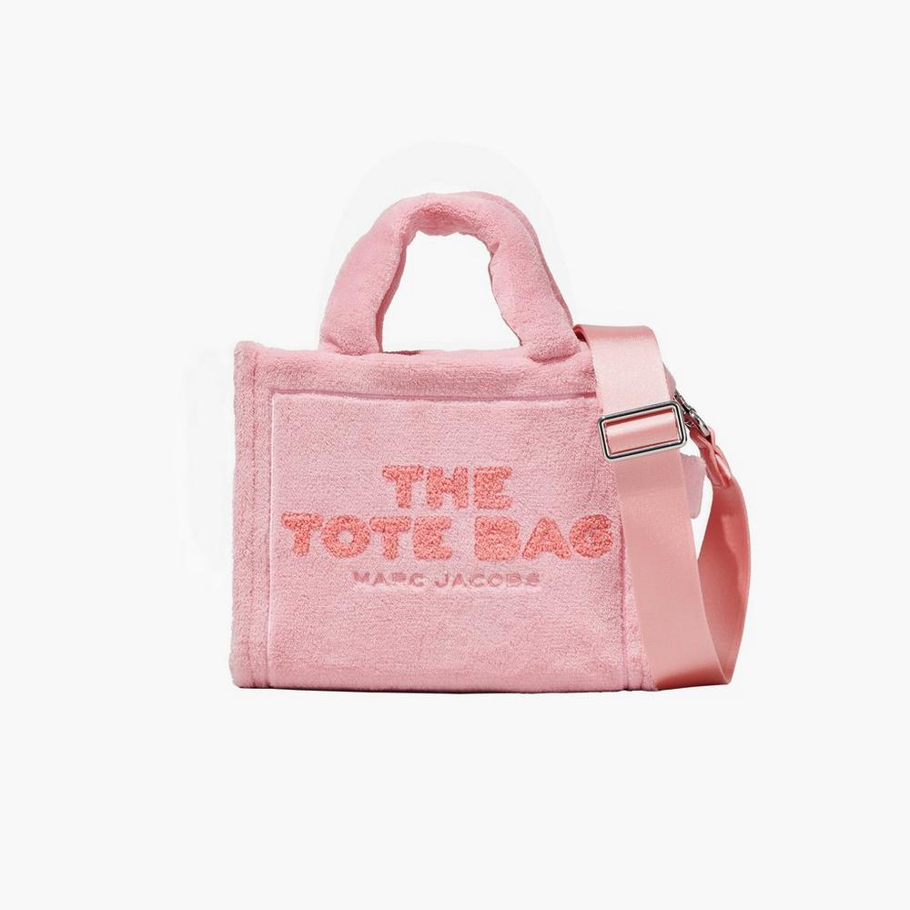 Marc Jacobs Terry Medium Women's Tote Bag Light Pink Australia | FXI-715649