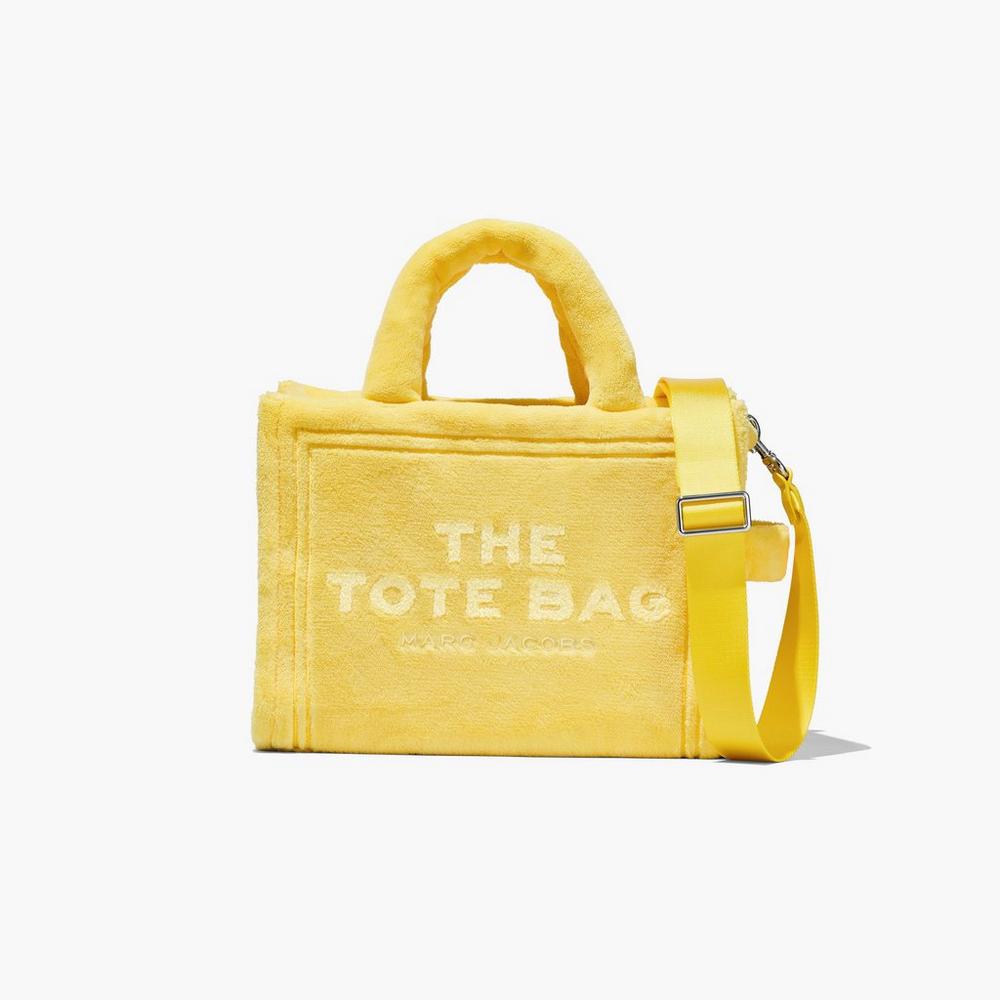 Marc Jacobs Terry Medium Women's Tote Bag Yellow Australia | RQL-014238