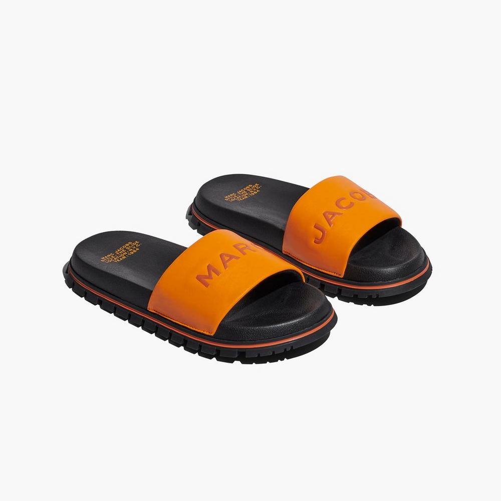 Marc Jacobs The Women's Slide Darkorange Australia | FDC-725341