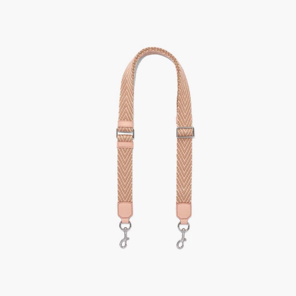 Marc Jacobs Thin Arrow Webbing Women's Strap Rose Multicolor Australia | ZXB-321790